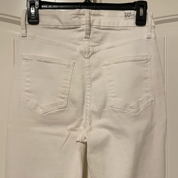 Frank & Eileen Killian Crop Flare Jeans in White high rise 
Like new size 27 - Picture 9 of 12